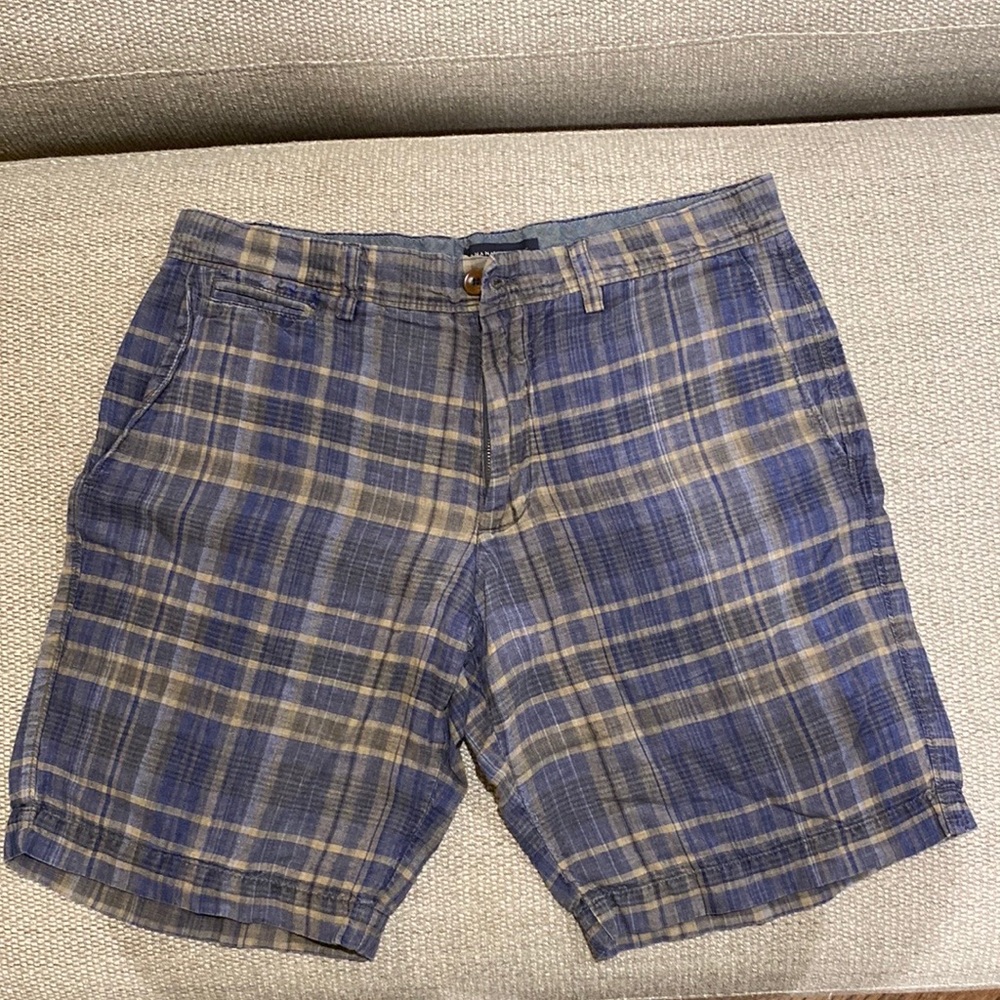 Banana Republic Mens Linen Blend Shorts